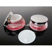 15g 30g scallop acrylic cosmetic cream jar